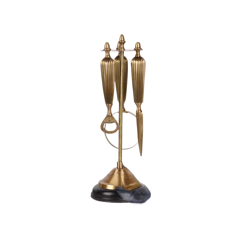 Letter Opener Brass - İthal Pirinç Retro Büyüteç Mektup Açacağı