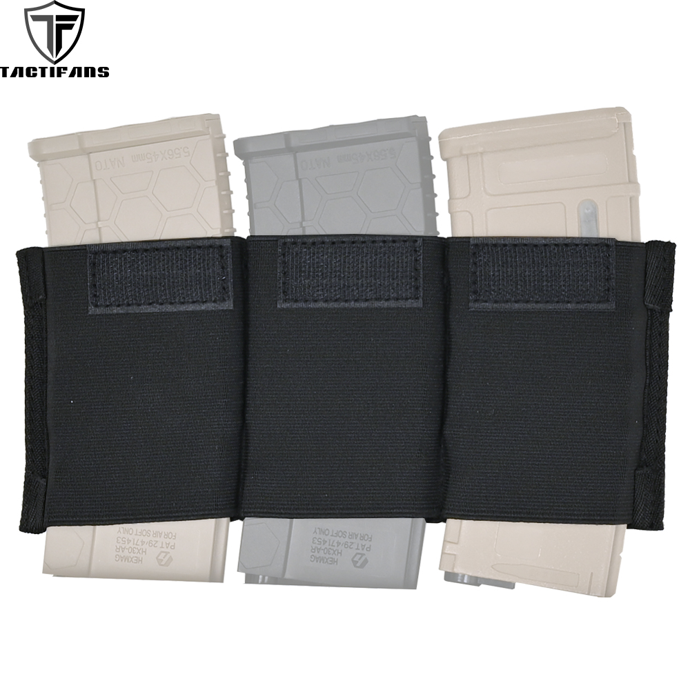 Magazine Holder Rack - Tactifans 5.56 Üçlü Dergi Ekleme Kılıfı