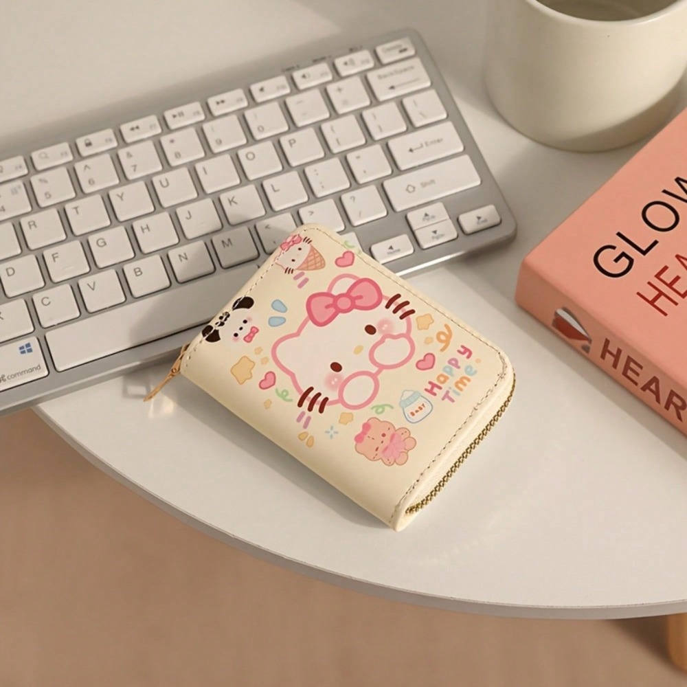 Index Card Holder - Kawaii Hello Kittys Kredi Kartı Tutucu