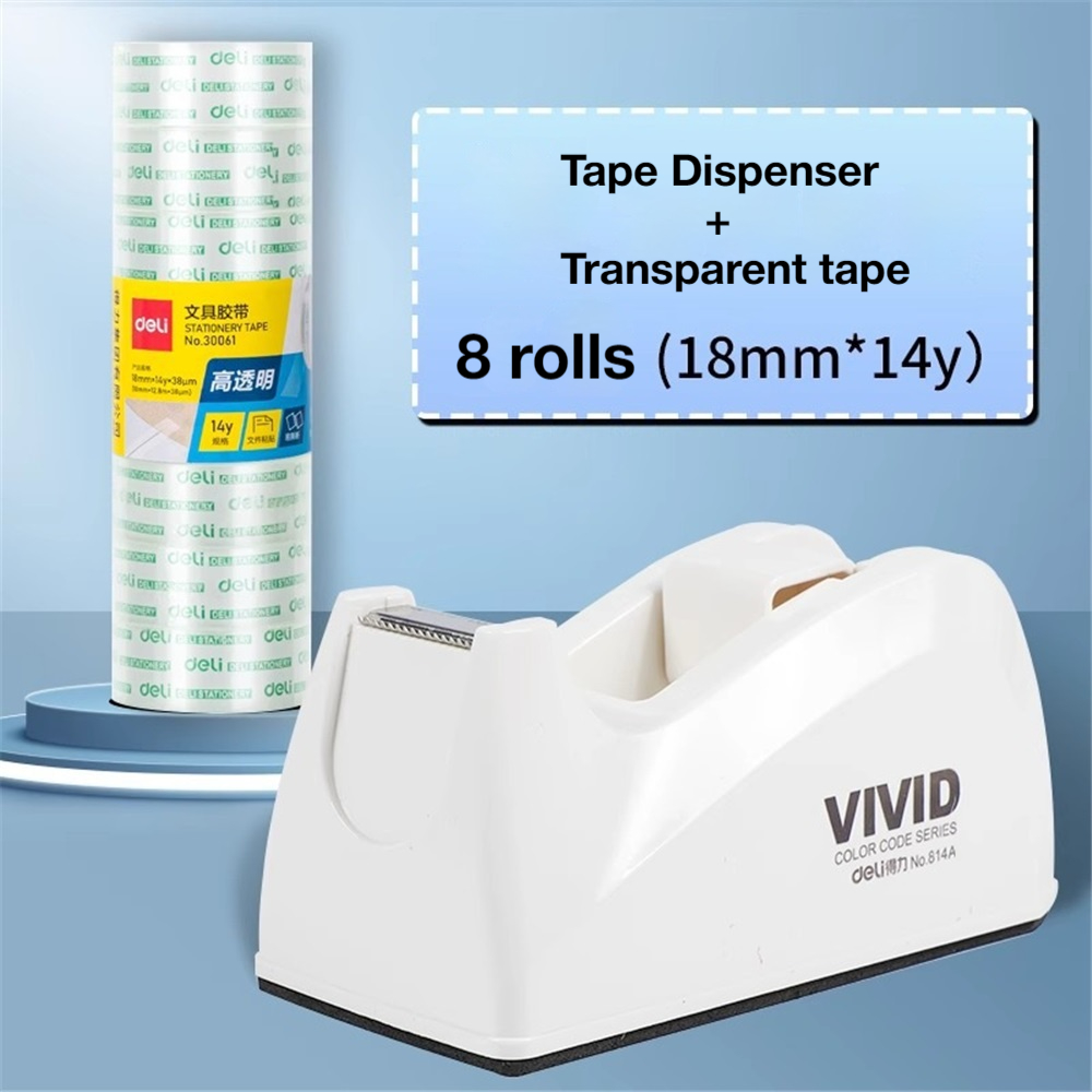 Tape Dispenser Weighted - 1'li Paket Masaüstü Bant Dispenseri, 8