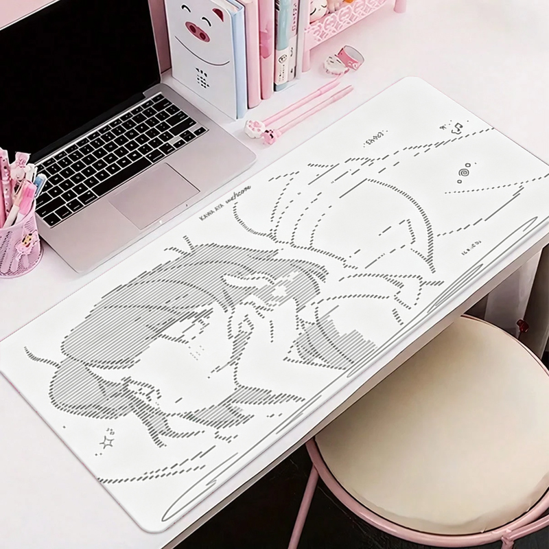 Leather Desk Pad - 1 adet deri Mouse Pad Anime