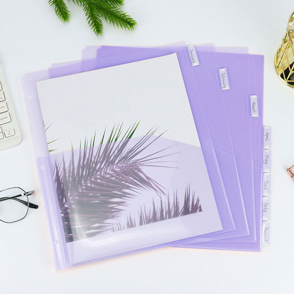 2 Set Şeffaf PP A4 Klasör Bölü - Tab Divider A4 incelemesi ve fiyatı