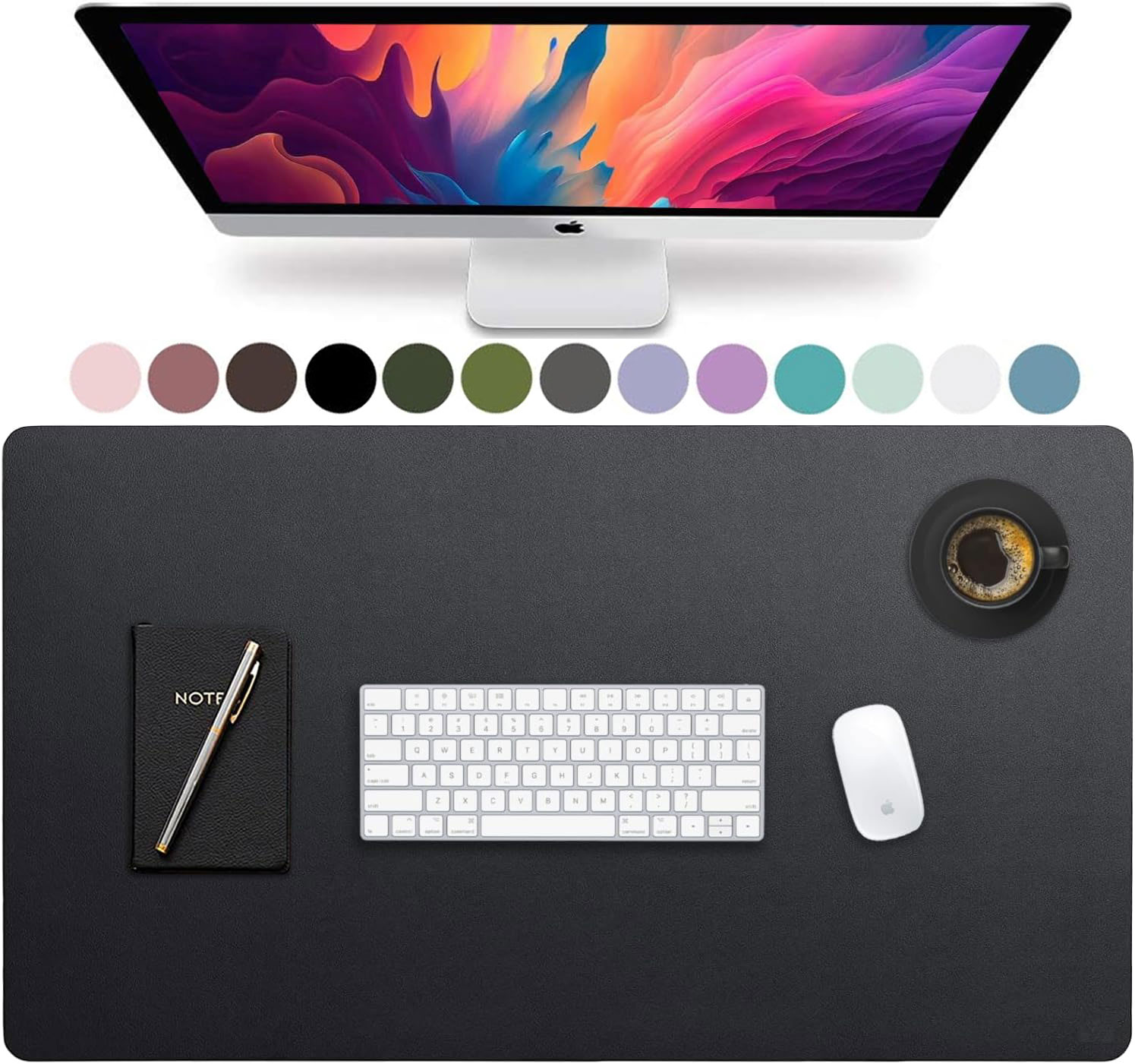 Büyük Boy Deri Masa Pedi, Ofis - Leather Desk Pad incelemesi ve fiyatı