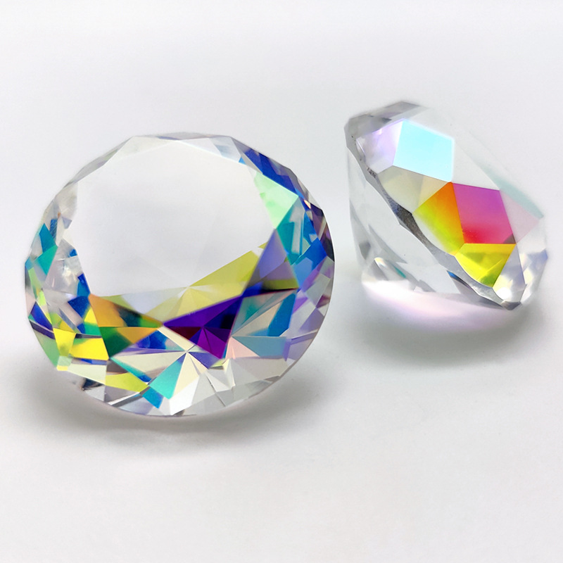 30-80mm AB renkli K9 kristal e - Paper Weight Crystal incelemesi ve fiyatı