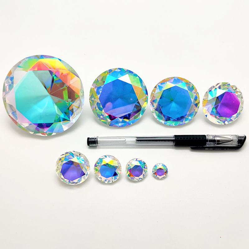 30-80mm AB renkli K9 kristal e - Paper Weight Crystal incelemesi ve fiyatı