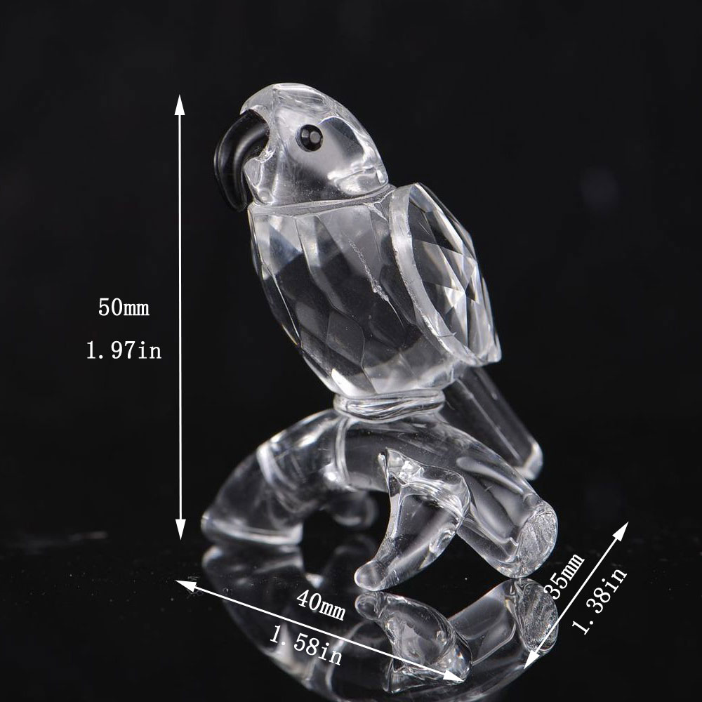 Temizle kristal papağan figüri - Paper Weight Crystal incelemesi ve fiyatı