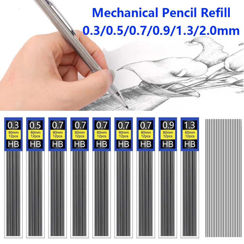 6 Kutu 0.3/0.5/0.7/0.9/1.3/2.0 - Mechanical Pencil 0.3 incelemesi ve fiyatı