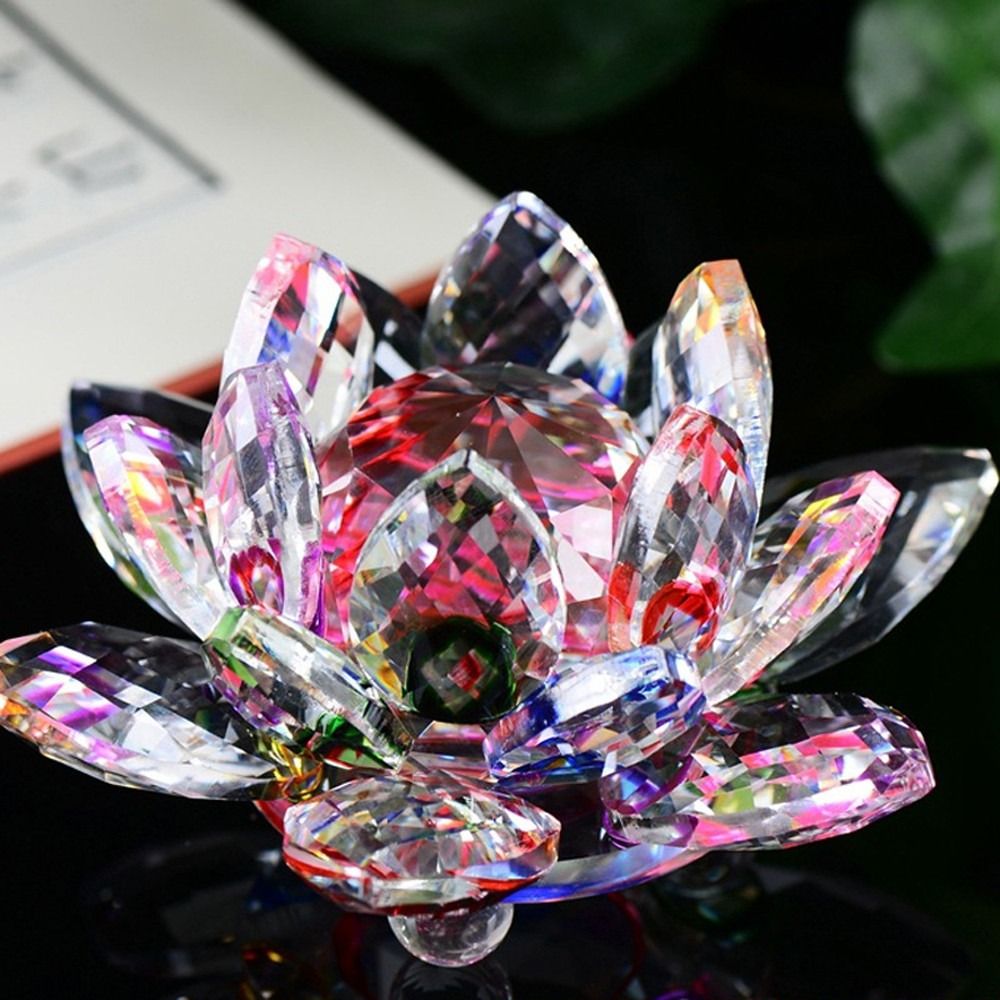 Kristal Lotus Çiçeği Heykelcik - Paper Weight Crystal incelemesi ve fiyatı