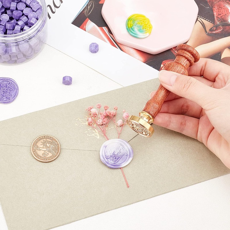 1 takım kale mühür mumu damgas - Wax Seal Stamp Set incelemesi ve fiyatı