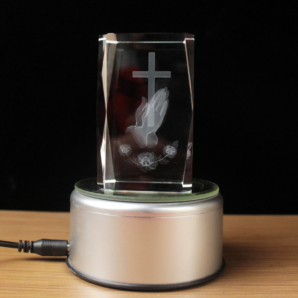 3D Lazer Kristal Dini Küp Kris - Paper Weight Crystal incelemesi ve fiyatı