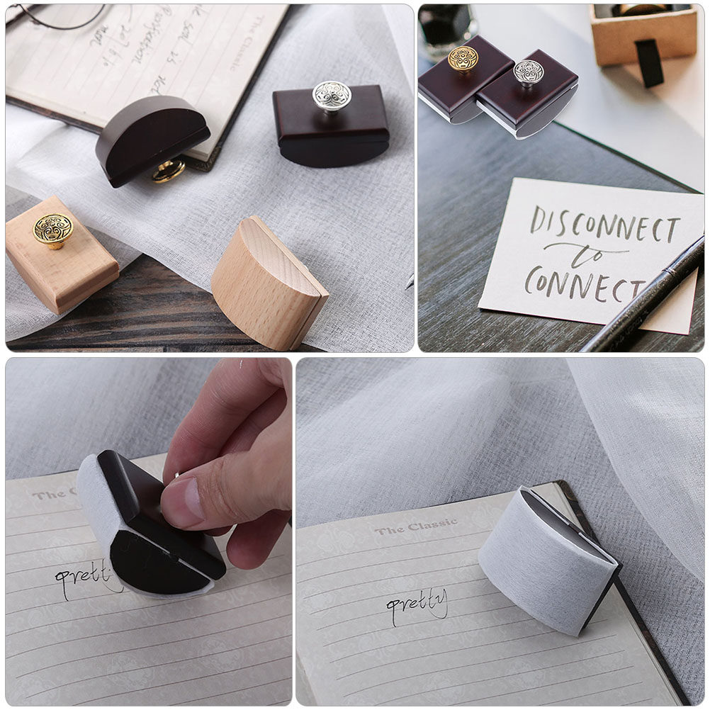 2 Adet Ahşap Rocker Blotter Mü - Ink Blotter Paper incelemesi ve fiyatı