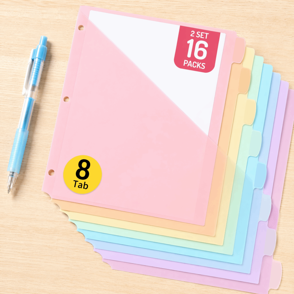 Dayanıklı Klasör Bölücüler Pas - Tab Divider A4 incelemesi ve fiyatı