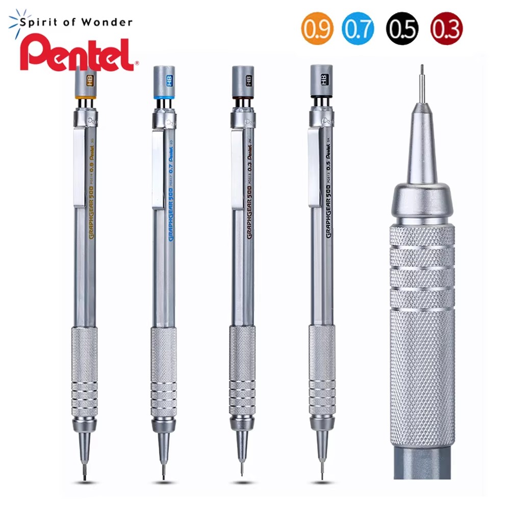 1 adet Pentel Graphgear 500 Çi - Mechanical Pencil 0.3 incelemesi ve fiyatı